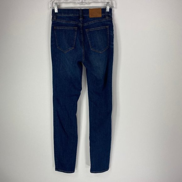 J Crew 26 Jeans Lookout High Rise Skinny Denim - Picture 6 of 8